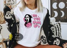 Load image into Gallery viewer, You Hang Up First Funny Scary Movie Scream Halloween T-Shirt
