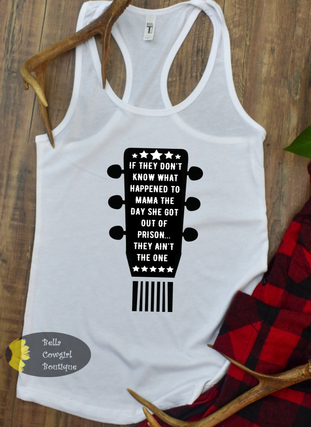 Mama The Day She Got Out Of Prison Funny Love Women's Tank Top