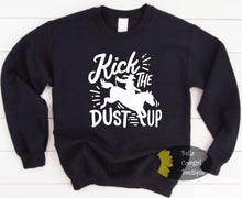 Load image into Gallery viewer, Kick The Dust Up Rodeo Country Western Sweatshirt
