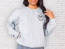 Load image into Gallery viewer, Raising Hell With The Hippies And The Cowboys Country Music Sweatshirt
