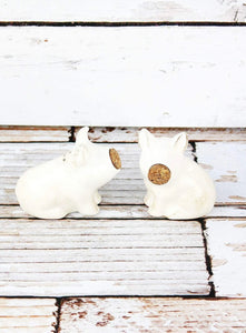 Piggy Farmhouse Salt & Pepper Shakers