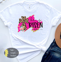 Load image into Gallery viewer, He Is Risen Easter Religious Christian T-Shirt
