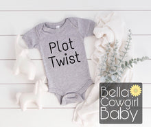 Load image into Gallery viewer, Plot Twist Funny Baby Onesie
