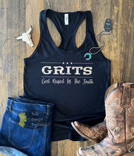 Load image into Gallery viewer, Grits Girl Raised In The South Western Women&#39;s Tank Top
