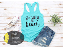 Load image into Gallery viewer, Somewhere On A Beach Country Music Women&#39;s Tank Top
