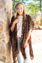 Load image into Gallery viewer, Leopard Kimono Brown
