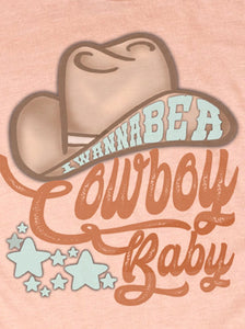 I Wanna Be A Cowboy Country T-Shirt