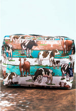 Load image into Gallery viewer, Have You Herd Cow Western Cosmetic Bag
