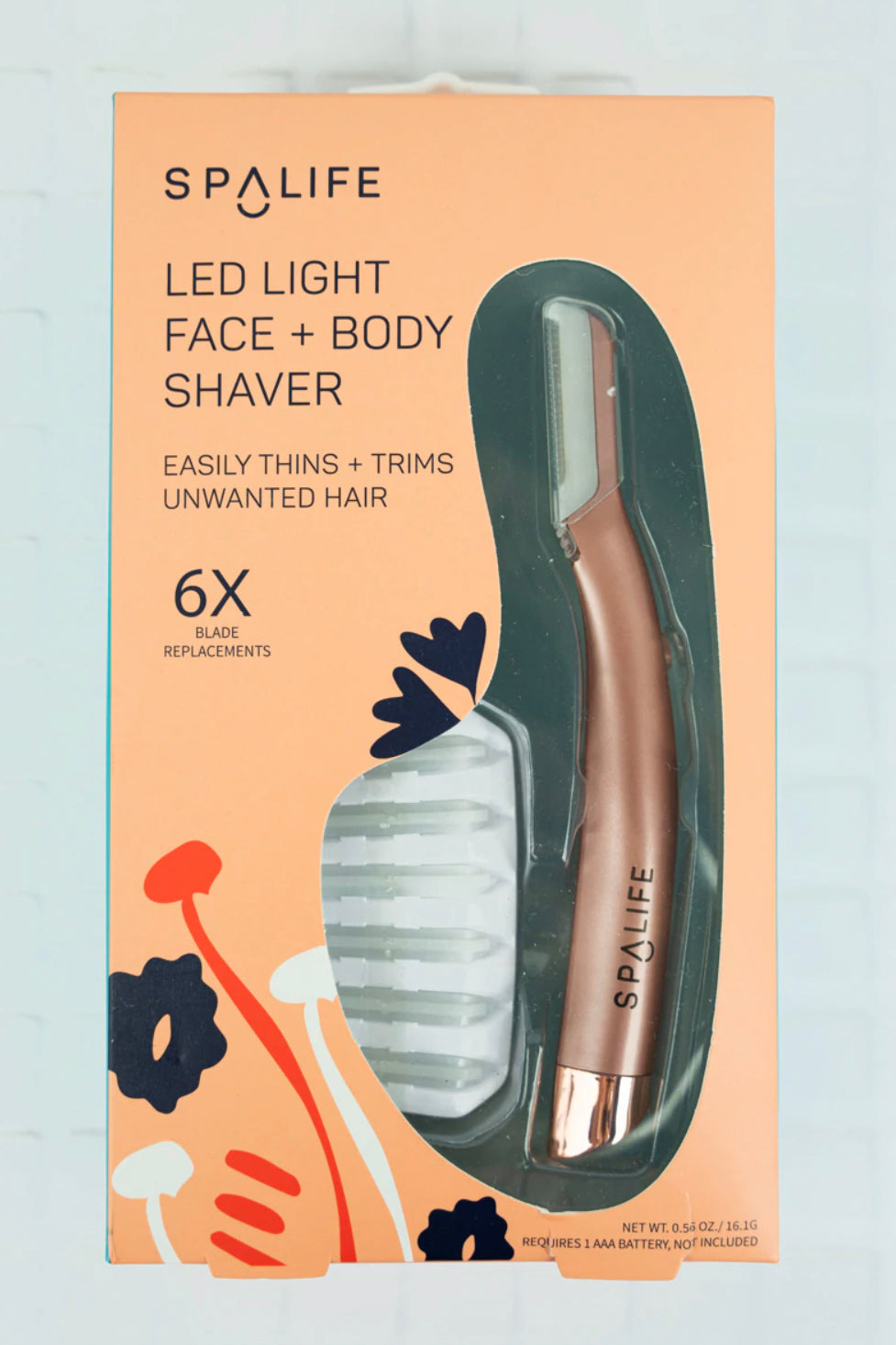 LED Light Face And Body Shaver