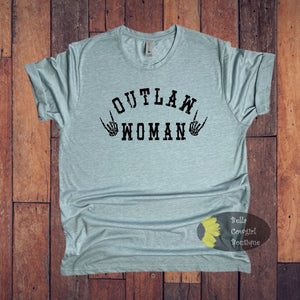Outlaw Woman Western T-Shirt