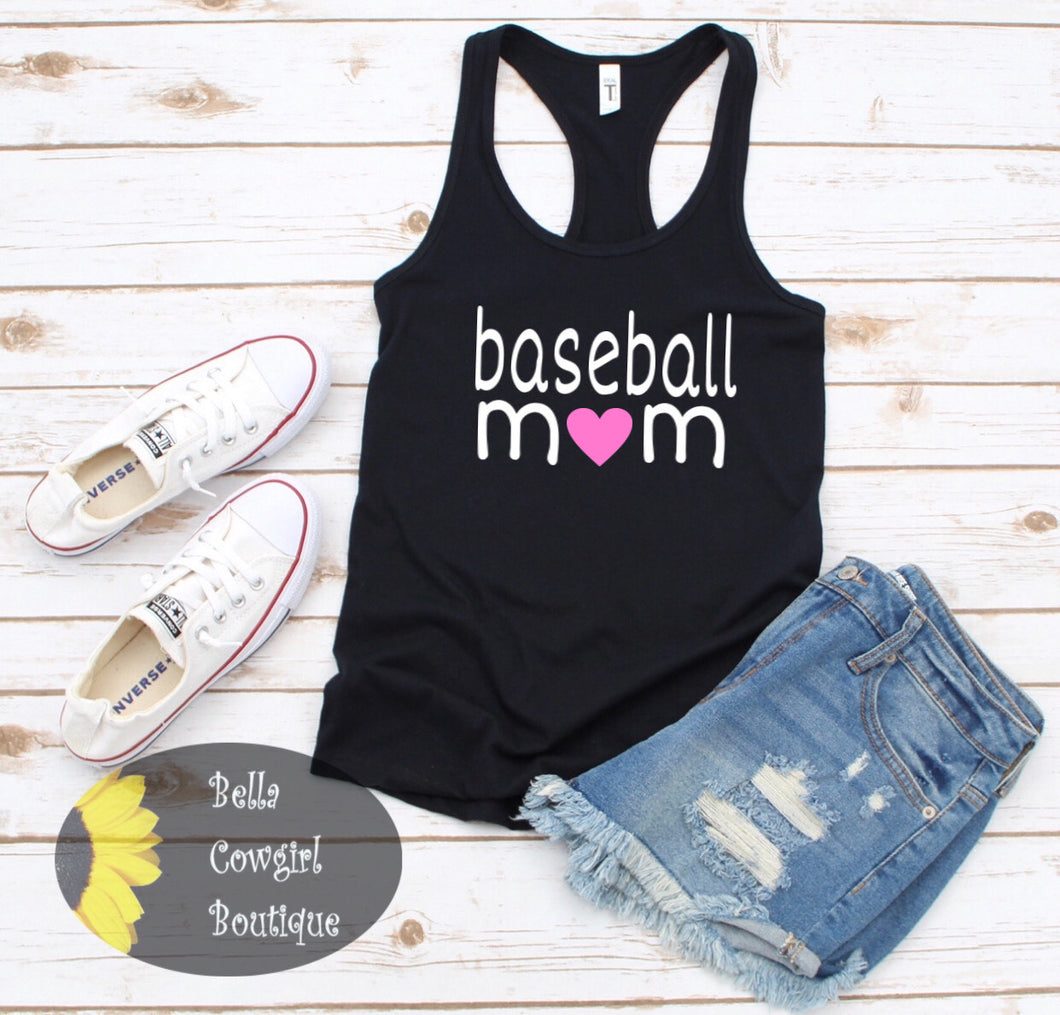 Baseball Mom Women's Tank Top