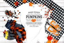 Load image into Gallery viewer, Hand Picked Pumpkin Fall T-Shirt
