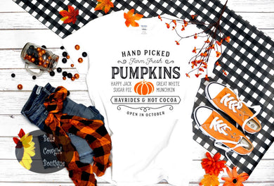 Hand Picked Pumpkin Fall T-Shirt