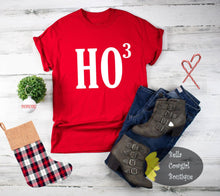 Load image into Gallery viewer, HO HO HO Santa Christmas T-Shirt
