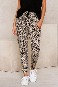 Leopard Jogger Pants