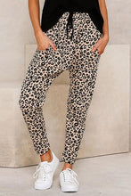 Load image into Gallery viewer, Leopard Jogger Pants
