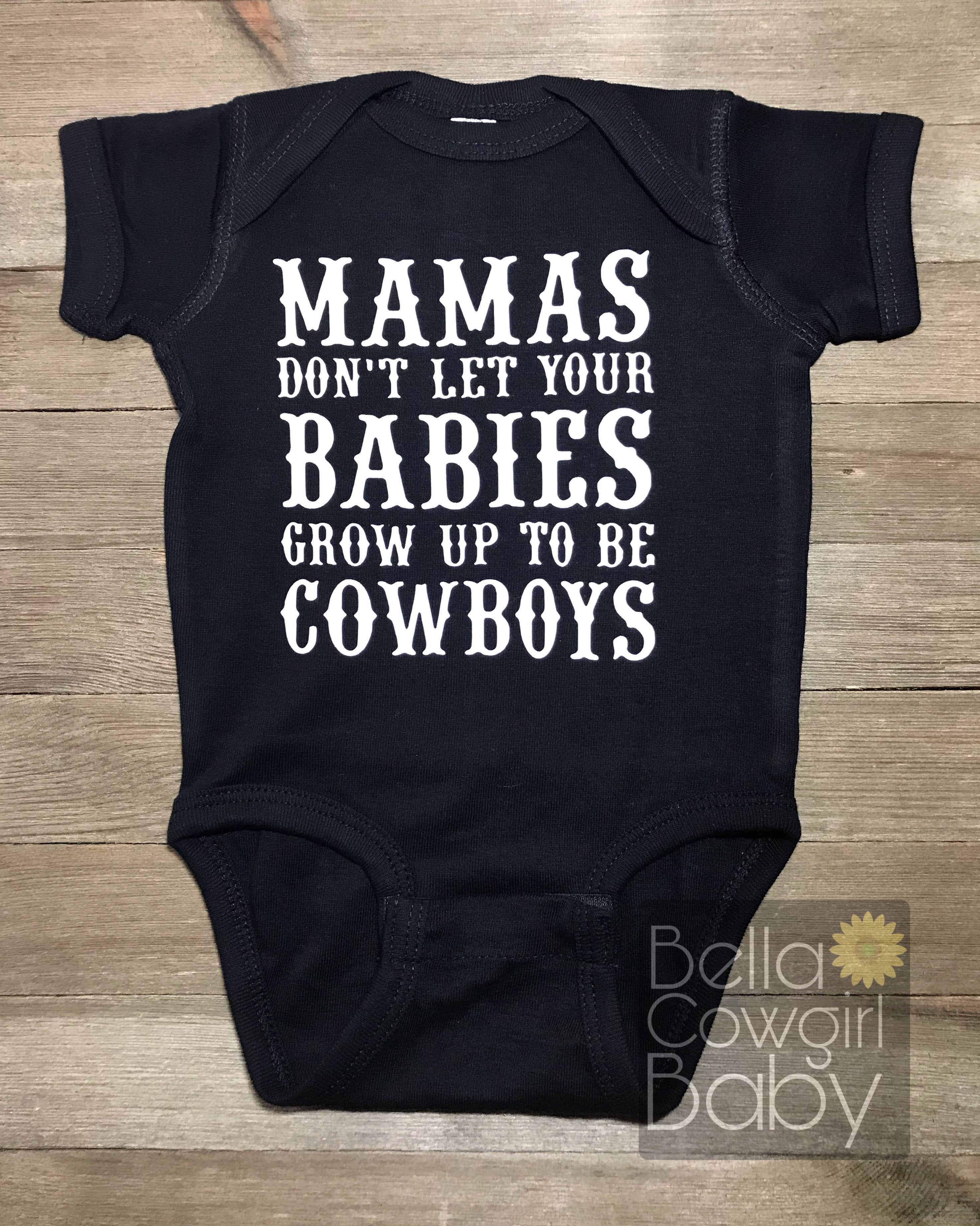 Cowboy sales baby grow