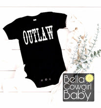 Load image into Gallery viewer, Outlaw Western Country Baby Onesie Bodysuit
